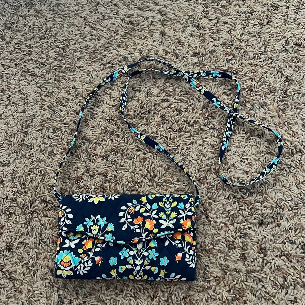Vera Bradley crossbody wallet
